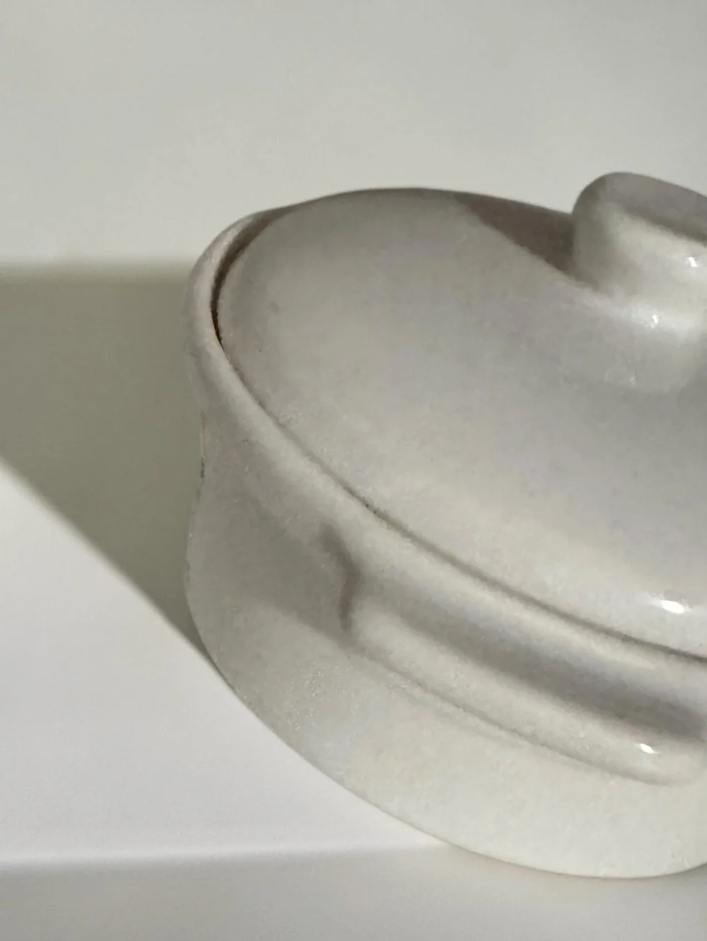 Vintage 1970s Japan Stoneware Individual Casserole Dish with Lid Tomato
